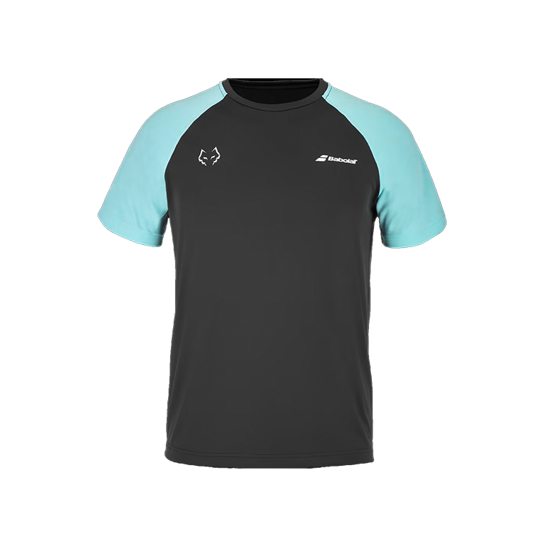 Camiseta Babolat Lebrón Negra 2023