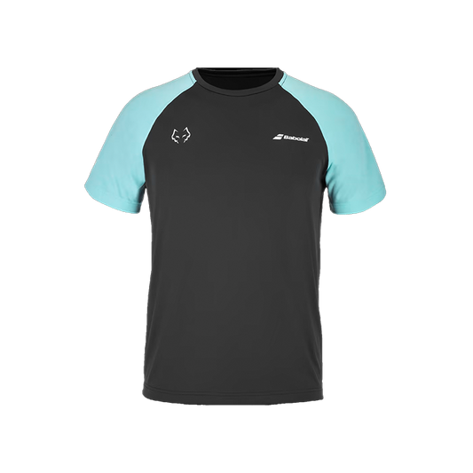 Camiseta Babolat Lebrón Negra 2023